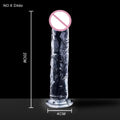 Brinquedos Eróticos Transparentes de Simulação para Mulheres e Gays: Dildos, Massageadores, Dilatadores Anais e Acessórios Exóticos