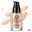 Bioaqua base líquida para rosto, corretivo de maquiagem à prova d'água, clareador, creme bb de longa duração, cosméticos
