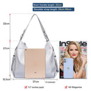 Zency 2026 Nova Moda Bolsa Feminina de Couro Genuíno Macio com Borla Elegante Bolsa Hobo de Ombro para Mulheres Bolsa Transversal Carteira Tiracolo