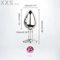 Mini plug anal de metal, dilatador, masturbador, suprimentos para adultos, massageador de próstata, dildo para mulheres, acessórios exóticos.