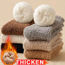 1/3 pares homens super grosso coral velo meias de alta qualidade casa piso quente inverno frio neve bota meias algodão pelúcia meia térmica