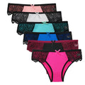 5 pçs/set nova chegada baixa ascensão senhoras sexy calcinha de renda calcinha para mulheres lingerie cuecas de algodão