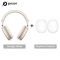 Picun f8 pro anc fones de ouvido sem fio cabeça rastreamento áudio espacial 3d-52db anc alta fidelidade bluetooth fone de ouvido enc hd microfone app de baixa latência