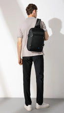 Mochila Antifurto Impermeável Kingsons/Vgoal para Homens, para Laptop de 14/13.3 polegadas com Porta USB e Cadeado TSA