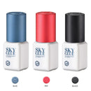 1 garrafa de cola sky para extensões de cílios 5ml original sky s + preto vermelho azul tampa cola de cílios postiços céu td fornecedor de cola transparente