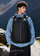 Tigernu mochilas a vácuo compressão mochilas de viagem 15.6-17 mochila portátil dos homens tsa anti roubo mochilas expansível mochila