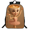 Engraçado italiano brainrot impresso mochila para meninos meninas cappuccino assassino mochila crianças bookbag italiano brainrot sacos