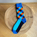 1 par novos homens mulheres meias de algodão casuais meias coloridas tripulação rua skate meias feliz engraçado harajuku sox meias