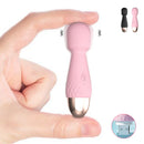 Mini vibrador av vibrador brinquedos sexuais para adultos mulheres vagina clitóris estimulador varinha mágica g ponto anal massageador masturbador feminino