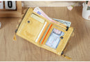 Contact's moda couro genuíno carteira feminina bifold titular do cartão moeda bolsa pequena bolsa feminina clipe de dinheiro masculino bolso carteiras