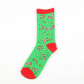 1 par novos homens mulheres meias de algodão casuais meias coloridas tripulação rua skate meias feliz engraçado harajuku sox meias