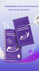 Tiras de Clareamento Dental para Remoção de Manchas Amarelas e Placa Bacteriana, Restauração do Brilho dos Dentes, Adesivos de Higiene Oral em Gel