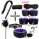 Brinquedos sexuais para mulheres, kit BDSM para casais, brinquedos sensuais para adultos, acessórios eróticos, algemas para sessão, plugue anal, jogo sexual.