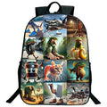 Engraçado italiano brainrot impresso mochila para meninos meninas cappuccino assassino mochila crianças bookbag italiano brainrot sacos