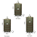 Bolsa de viagem dobrável, compartimento de bagagem, caixa de armazenamento de roda giratória, bolsa de bagagem telescópica de grande capacidade, bolsa noturna