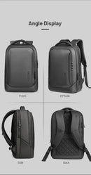 Hk designer masculino bolsa para portátil à prova dwaterproof água sacos de escola para meninos universitários masculino negócios esportes mochila viagem com carregamento usb
