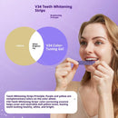 Tiras de Clareamento Dental para Remoção de Manchas Amarelas e Placa Bacteriana, Restauração do Brilho dos Dentes, Adesivos de Higiene Oral em Gel