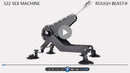 ROUGH BEAST 522 70W Power Sex Machines para Mulher Masturbação Pistola de Bombeamento, Engrenagem Turbo de Forte Potência, Máquina de Masturbação de Amor