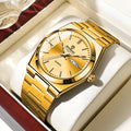 Relógios de Pulso de Moda Casual para Negócios 2026, Relógio de Ouro para Homens, Relógio de Luxo Automático, Presentes para Homens, Reloj Hombre