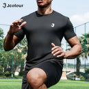 Camiseta esportiva masculina，Camisa de corrida de secagem rápida，Camisa de futebol respirável，Roupas de esportes，Camiseta
