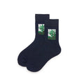 1 par novos homens mulheres meias de algodão casuais meias coloridas tripulação rua skate meias feliz engraçado harajuku sox meias