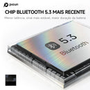 Picun b8 fones de ouvido bluetooth 120h playtime fone de ouvido sem fio bluetooth 3eq modo baixa latência chamadas mãos-livres sobre fones de ouvido