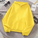 Primavera outono moda masculina moletom com capuz casual pullovers moletom feminino topo cor sólida hoodies moletom feminino