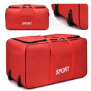 Sacos de roda dobráveis saco de armazenamento de bagagem com rodas grande capacidade carry on bagagem transportadora expansível trole mala