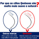 Extensões de Cílios Postiços Qeelasee Profissionais de Mink, Cílios Individuais para Maquiagem, Volume e Fans de Cílios, Atacado
