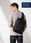 Mochila Antifurto Impermeável Kingsons/Vgoal para Homens, para Laptop de 14/13.3 polegadas com Porta USB e Cadeado TSA