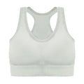Sutiã esportivo sem costura, Top push up respirável à prova de choque feminino curto，Lingerie feminina，Poliéster，Respirável