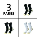 Meias de futebol masculinas, Meia poliamida corrida, Meia antiderrapante futebol, Meias de corrida de tubo médio