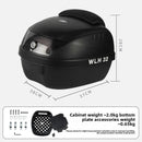 32l almofada da motocicleta tour caixa de cauda wlh e32 caixa de bagagem da motocicleta caso superior multifuncional scooter bagagem tempeфры Для humaтоцикла
