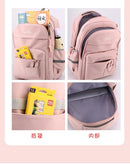 Fengdong-Saco Escolar de Grande Capacidade para Crianças, Mochila Bonito para Meninas, Kawaii Bookbag para Crianças, Presente dos Estudantes Primários