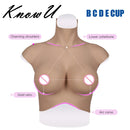 Knowu-forma de mama de silicone a/b/c/d/e/g copo enorme peito falso cruz vestir iniciante transgênero rainha mama agitando