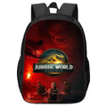 Animal World Tiranossauro Rex Dinossauro Dupla Camada Meninos e Meninas Mochila Escola Primária e Secundária Estudante Mochila