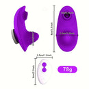 Vibrador Mini Vestível para Mulheres, Estimulador de Clitóris e Ponto G, Sutiã Sexy para Adultos