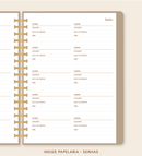IMPRIMÍVEL Insert Planner - Senhas
