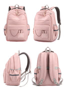Fengdong-Saco Escolar de Grande Capacidade para Crianças, Mochila Bonito para Meninas, Kawaii Bookbag para Crianças, Presente dos Estudantes Primários