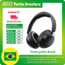 Qcy h3 pro anc fone de ouvido sem fio 50db cancelamento de ruído fone de ouvido de áudio espacial de alta resolução com ldac bluetooth 5.4 sobre fone de ouvido