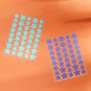 40 pçs/120 pçs colorido pe espinha remendos bonito em forma de estrela espinha capa adesivo invisível espinha capa remoção espinha remendo