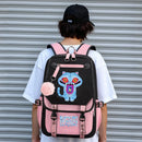 Mochila escolar para estudantes kpop demon hunters, mochila diária 2025 com estampa de filme quente para meninas, bolsa escolar esportiva ao ar livre