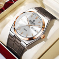 Relógios de Pulso de Moda Casual para Negócios 2026, Relógio de Ouro para Homens, Relógio de Luxo Automático, Presentes para Homens, Reloj Hombre