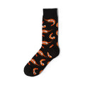 1 par novos homens mulheres meias de algodão casuais meias coloridas tripulação rua skate meias feliz engraçado harajuku sox meias