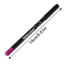12 pcs Profissional Multi-funcional Lipliner Lápis Labial de Longa Duração À Prova D' Água Eye Brow Maquiagem Cosméticos Delineador de Lábios Coloridos Canetas