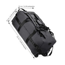 Bolsa de viagem, bolsa de grande capacidade, bagagem portátil ao ar livre, bolsa de viagem com rodas, bolsa de viagem unissex conveniente e prática