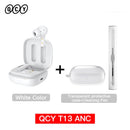 QCY-T13 ANC Fones De Ouvido Sem Fio, Bluetooth 5.3 TWS, ANC, Auscultadores De Cancelamento De Ruído, 4 Microfones ENC Headset, In-Ear, Handfree Earbuds