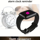 Relógio inteligente controle de música calorias distância rastreador de fitness mensagem lembrar masculino smartwatch feminino relógios pulseira relógio alarme y68