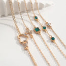 5 pçs/set strass borboleta pulseira conjunto para mulheres designer de moda coreana ajustável grânulo pulseira luxo jóias originais