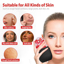 Conjunto de Rolos Faciais de Gelo, Ferramenta de Massagem Gua Sha para Contorno e Lifting Facial
